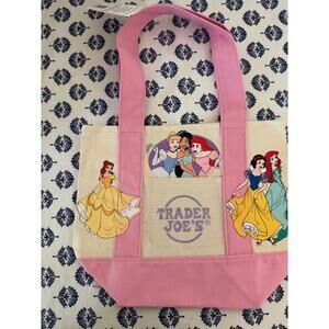 Disney Pink Princess Custom Made Trader Joes Mini Tote